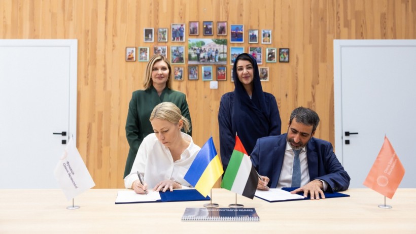 Фундація Олени Зеленської та Об’єднані Арабські Емірати підписали нову угоду про комплексну підтримку проєктів в Україні