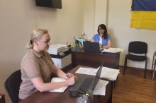 Представники управління з питань ветеранської політики облдержадміністрації надають роз'яснення щодо соціальних гарантій, передбачених на державному та обласному рівнях