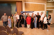 Спільне фото представників ГО "Заходи", та команди управління сім'ї, молоді та масових заходів НПВ