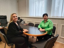 Наталя Адамова зустрілася з Вікторією Ільєнко