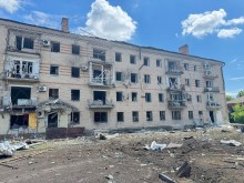 Будівлі у Слов'янську, постраждалі від ворожого обстрілу