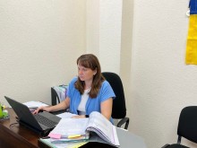 Учасниця засідання робочої групи