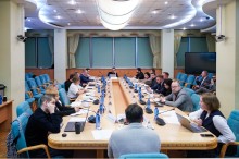 Учасники засідання Робочої групи з підготовки змін до Закону України «Про забезпечення прав і свобод громадян та правовий режим на тимчасово окупованій території України».