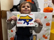 Вихованці Донецького обласного еколого-натуралістичного центру - учасники майстер-класів до Дня Соборності України