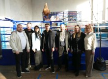 Спільне фото делегації Добропільської громади та партнерів.