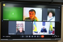 Учасники засідання, які приєднались онлайн