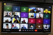 Учасники наради, які приєднались онлайн