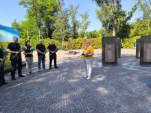 Промова від начальника управління сім'ї, молоді та масових заходів національно-патріотичного виховання Донецької облдержадміністрації, Лілії Золкіної.