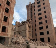 Зруйновані будинки ворожим обстрілом