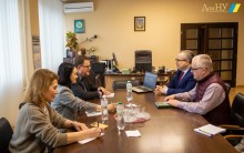 Представники ДонНУ ім. Василя Стуса, учасники робочої зустрічі з делегацією Представництва НАТО в Україні