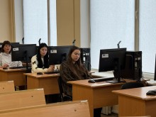 Студенти Слов’янського фахового коледжу транспортної інфраструктури збираються на освітніх локаціях, аби скласти Єдиний державний кваліфікаційний  іспит.