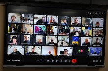 Учасники наради, які приєднались онлайн