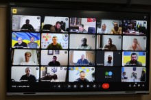 Онлайн-учасники засідання Ради оборони Донецької області