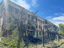 Будівлі у Слов'янську, постраждалі від ворожого обстрілу