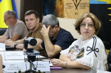 Учасники засідання Ради оборони Донецької області