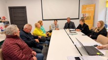 Роман Падун проводить особистий прийом мешканців Курахівської громади у Ладижині