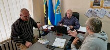 Начальник Вугледарської міської військової адміністрації  Сергій НОВІКОВ привітав присутніх