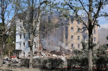 Руїни будинку у Краматорську