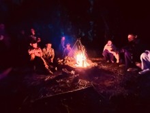 Вечірня ватра для учасників заходу