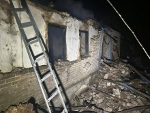 Будівля після пожежі, яку ліквідували рятувальники.