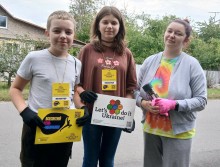 Діти Донеччини під час дозвілля у межах екомарафону «Чисті серця – чиста планета»