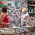 Світлана Бондарєва зустрілася з підприємицею зі Слов'янська Оленою Пирожок