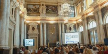 Засідання учасників Освітньої Академії  в залі центрального корпусу Національного університету «Львівська політехніка»