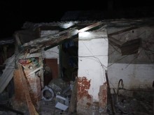 Зруйнований будинок після ворожого обстрілу