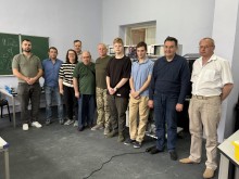 Викладачі та учасники І регіонального етапу Всеукраїнського конкурсу «WorldSkills Ukraine 2026» з мехатроніки