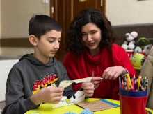 Вихованці Донецького обласного еколого-натуралістичного центру - учасники майстер-класів до Дня Соборності України