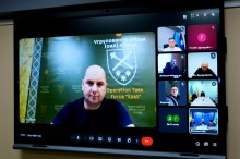 Учасники засідання Ради оборони Донецької області, які приєднались онлайн