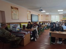⁠Володимир Гапун разом з Тячівською молоддю