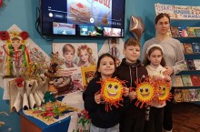 До свята Масниці діти з числа ВПО, які перебувають у м. Кривий Ріг,  взяли участь у майстер-класі з виготовлення сонечка – знак тепла, світла та надії.