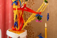 Весільна традиція виготовлення «Гільце на щастя»