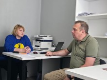 Заступник голови Донецької облдержадміністрації Олександр Шевченко у центрі ЯМаріуполь