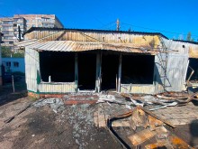 Пошкоджений магазин після ворожого обстрілу