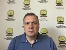 Олександр Шевченко - керівник Координаційного центру підтримки цивільного населення при Донецькій обласній державній адміністрації, обласній військовій адміністрації, заступник голови облдержадміністрації веде засідання