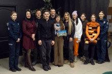 Спільне фото учасників під час інтеграційні зустрічі у Києві