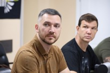 Учасники засідання Ради оборони Донецької області