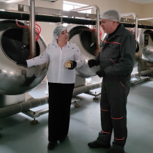 Наталя Адамова зустрілася з Артемом Андрієнком