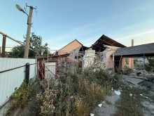 Будинок в приватному секторі, який знищили окупанти