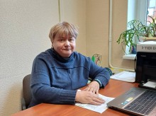 Начальниця управління сім’ї, молоді та масових заходів національно-патріотичного виховання облдержадміністрації Лілія Золкіна