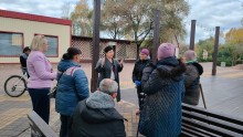Наталія Адамова та співробітники КН "Благоустрій"
