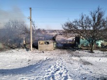 Будинок, знищений ворожим обстрілом