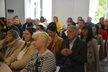 Учасники заходу в аудиторії під час Всеукраїнської науково-практичної конференції "Ідентичність. Стійкість. Боротьба"