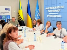 Загальне фото учасників заходу під головуванням Олександра Шевченко