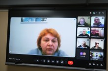 Представниця департаменту звітує онлайн