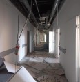 Зруйнований окупантами кабінет Обласної лікарні інтенсивного лікування
