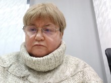 Начальник управління на робочій зустрічі