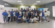 Cпільне фото всіх учасників проєктного воркшопу “DIY COMMUNITY"
